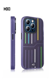 Resim HDD iPhone 14 Pro Max Kılıf HBC-221 Roma Telefon Kılıfı - Kahverengi 