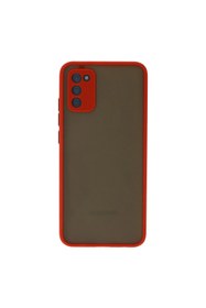 Resim artlab Art Galaxy A03S Kılıf Montreal Silikon Kapak - Kırmızı Lab 