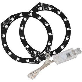 Resim Flybuy Ps5 Rgb Işık Şeritleri, 8 Renk Uzaktan Kumandalı, Dekorasyon Led Işıklar 