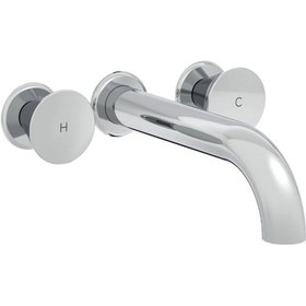 Resim Vitra Liquid A42689 Ankastre Uzun Lavabo Bataryası Krom 