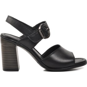 Resim Voyager Siyah Kadın Topuklu Sandalet Çok Renkli 