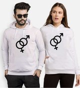 Resim Tshirthane Female Male Sevgili Kombinleri Kapüşonlu Kombini 