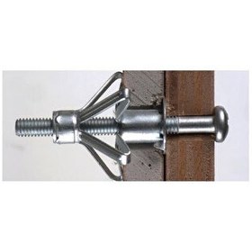 Resim Koldoor Paraşüt Tipi Çelik Dubel Alçıpan Dübeli 6x52 MM 10 Adet 