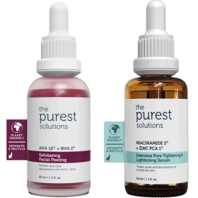 Resim The Purest Solutions Sivilce Siyah Nokta ve Gözenek Karşıtı Bakım Seti 