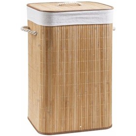 Resim Lorin Bambu Kirli Çamaşır Sepeti Katlanabilir 30 x 60 x 40 CM Diğer 