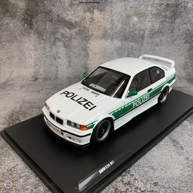Resim 1:18 Solido 1991 BMW E36 M3 Coupe DRIFT POLIZEI 