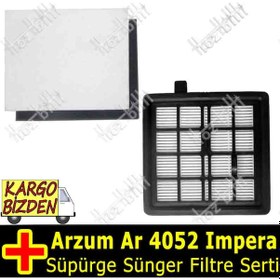 Resim Arzum Ar 4052 Impera Süpürge Sünger Filtre Seti 