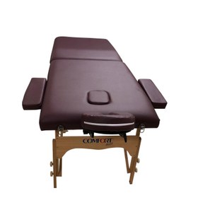 Resim Comfort Plus Ahşap Masaj Masası İthal 201-Bordo 