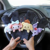 Resim IP Araç Emniyet Kemeri Kılıfı Kuromi My Melody Omuz Koruyucu, Araç İçi Koruma Kılıfı 