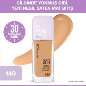 Resim Maybelline New York Super Stay Lumi Matte Fondöten - 140 