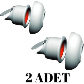 Resim 2 Adet Koku Yok Çekvalfli Conta Lavabo Gideri Koku Önleyici 