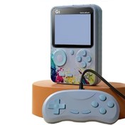 Resim NOMTEKNO 500 oyun yüklü G5 Mini Retro Video oyun konsolu 3.0 inç çocuklar için en iyi hediye +1 konsollu 