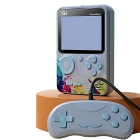 Resim NOMTEKNO 500 oyun yüklü G5 Mini Retro Video oyun konsolu 3.0 inç çocuklar için en iyi hediye +1 konsollu 