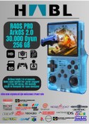 Resim R40s Pro Retro Oyun Konsolu El Atarisi Arkos 2.0 İşletim Siste... 