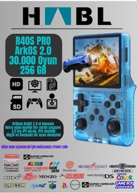 Resim R40s Pro Retro Oyun Konsolu El Atarisi Arkos 2.0 İşletim Siste... 