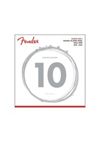 Resim Fender 0730250407 Super 250 Nickel Plated Steel Elektro Gitar Teli 10-52 250rh Regular/heavy Set Güçlü Baslar Ve Parlak Tizler 