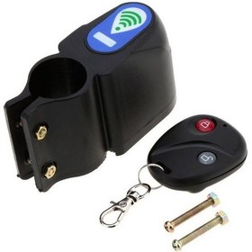 Resim Uzaktan Kumandalı Bisiklet Alarm Kilidi 