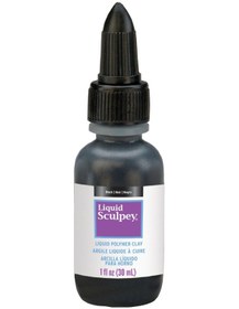 Resim Sculpey Liquid Sıvı Polimer Kil 30 Ml. Siyah 