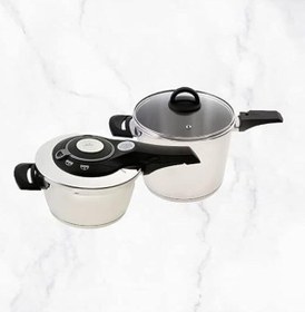 Resim Procook Düdüklü Tencere Seti 4 Ve 6 Lt, Çelik 