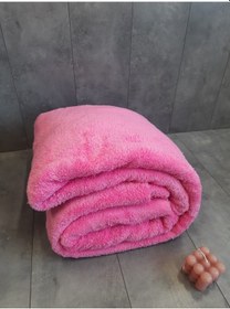 Resim Aurora Pembe Çift Kişilik Welsoft Peluş Battaniye Pembe 