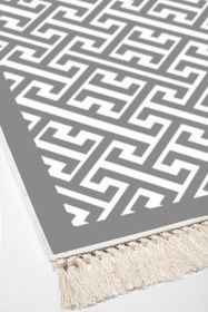 Resim Alanur Home Eko Trend Djt Yıkanabilir Kaymaz Taban 3 Lü Yatak Odası Takımı 769 Modern Gri 