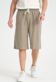 Resim Baggy Fit Bermuda & Şort Haki - Haki / S 