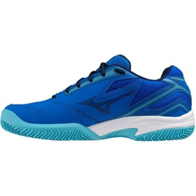 Resim MIZUNO Break Shot 4 CC Erkek Tenis Ayakkabısı Mavi 