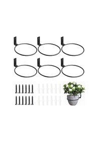 Resim Monyee 6 Adet Duvar Tipi Çoğaltıcı Bitki Süratı - Balkon, Salon İçin Dekoratif Süs Bitkisi Tutucu - Katlanamaz Tasarım 