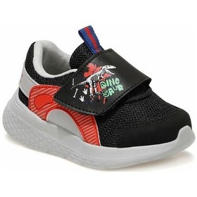 Resim Kinetix Strenx 1FX Erkek Çocuk Siyah-A.Gri-Kırmızı Günük Sneaker 