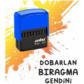 Resim Dobarlan Bırakma Kendini Özel Tasarım Siyah Kaşe Diğer 