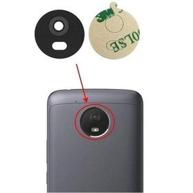 Resim Motorola Moto E4 Plus Arka Kamera Camı Lensi (Çıtasız Cam) 