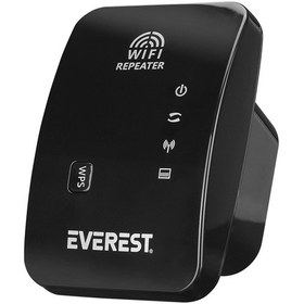 Resim Everest Ewr-n300 2.4ghz 300mbps 1xwan/lan Port Dahili Antenli Repeater+ap Kablosuz Menzil Genişletici 