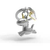 Resim Metalmorphose 3d Uçan Unicorn Anahtarlık 