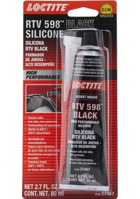 Resim Loctite Sı 598 - 80Ml | Silikon Conta | Siyah | 250°C Siyah 