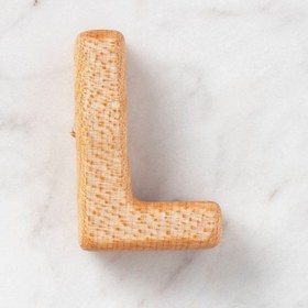 Resim Hobi Baby Organik Ahşap Harf - L 