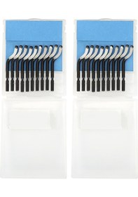 Resim Samdoo 20 Adet M2 Hss Budama Bıçağı, 40 Açı, Pvc Plastik Ve Demir İşleme İçin, Keskin Kenar, Sg/rb/nb Uç Takımlarıyla Uyumlu 