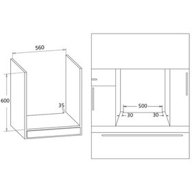 Resim Simfer 7381 80 LT Turbo Ankastre Fırın 