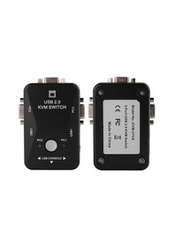 Resim Aghbilgisayar 2 Port Usb Kvm Switch 2 In 1 Out Usb 2.0 Kvm Fare Klavye Switcher 552319961 