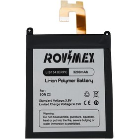 Resim Rovimex Sony Xperia Z2 (d6503) Uyumlu Batarya Pil 