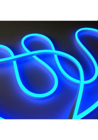 Resim 12v Neon Şerit Led Mavi 