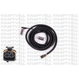 Resim Kraftvoll 05090630 Abs Sensörü Kampana Tip 3500mm B Tipi Siyah Fıs Spıral Korumalı Man Truck Tgm- 4410321660 