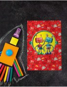 Resim Kağıt Gemi Dükkan Arkadaşım Robot Defter 
