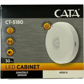 Resim Cata CT-5180 4000K (Günışığı) Mıknatıslı Kabin LED Aydınlatma (8 Adet) 