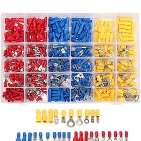 Resim Powermaster Pm-25982 Muhtelif Ölçülerde Kablo Pabuç 480 Parça 