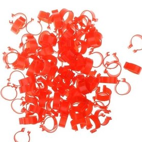 Resim Suntek 100x Tavuk Kümes Bacak Halkaları Bantlar Klip No 