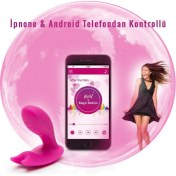 Resim Astarte Magic Motion Eidolon Iphone Android Telefon Kontrolü A-Spot Klitoris Uyarıcı Giyilebilen Vibratör 
