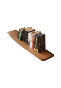 Resim Kilizmanmasif Doğal Kütük Kenarlı Ahşap Duvar Rafı 