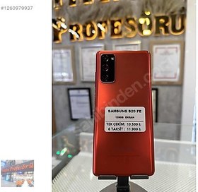 Resim Samsung S20 FE İkinci El TR | 128 GB | Kırmızı 
