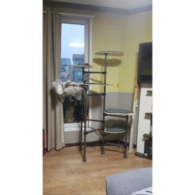 Resim Blbn Design Dekoratif Borudan Kedi Merdiveni 