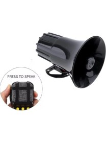 Resim Mfk 7 Sesli 100 Decibel Mikrofonlu Siren 